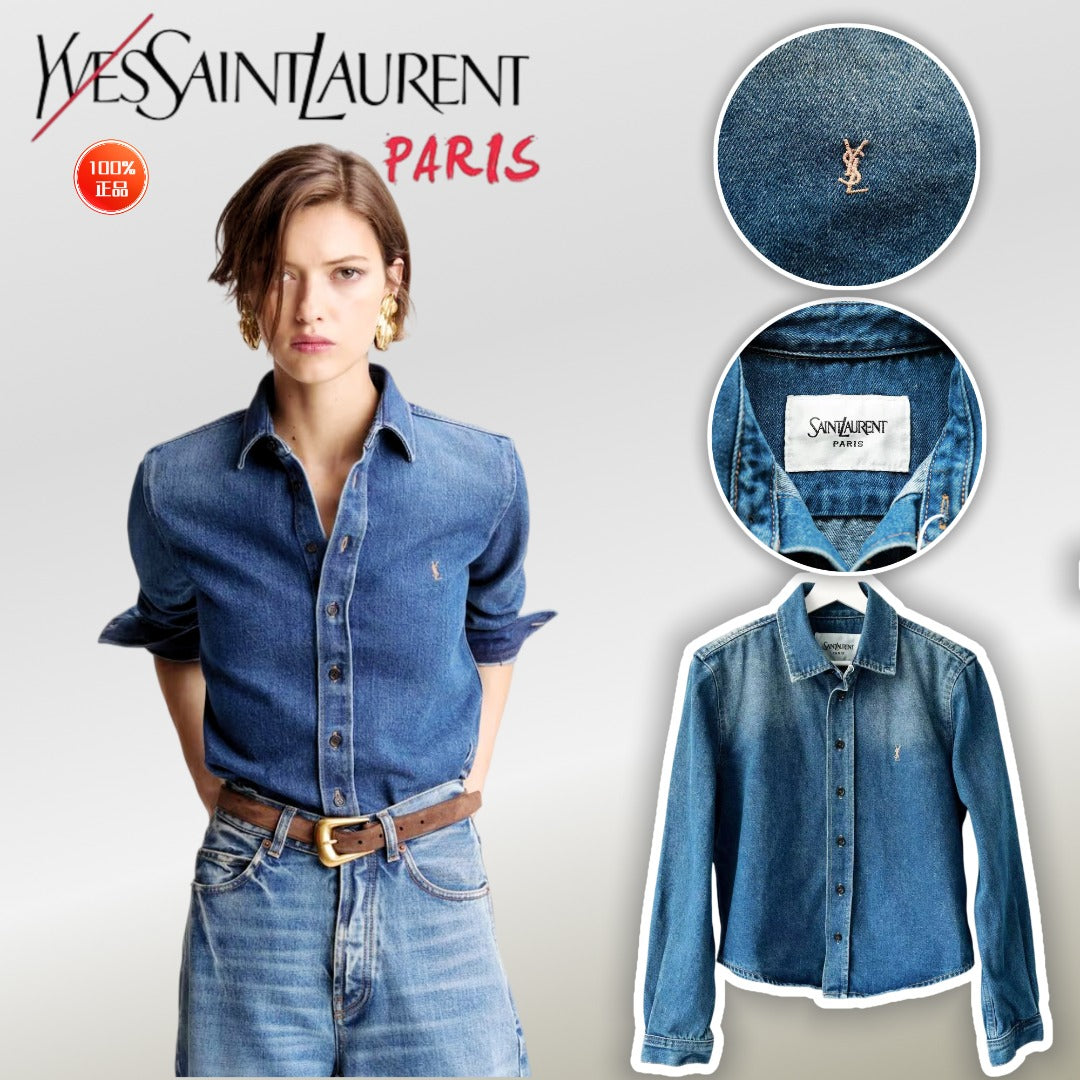 YSL Denim Shirt