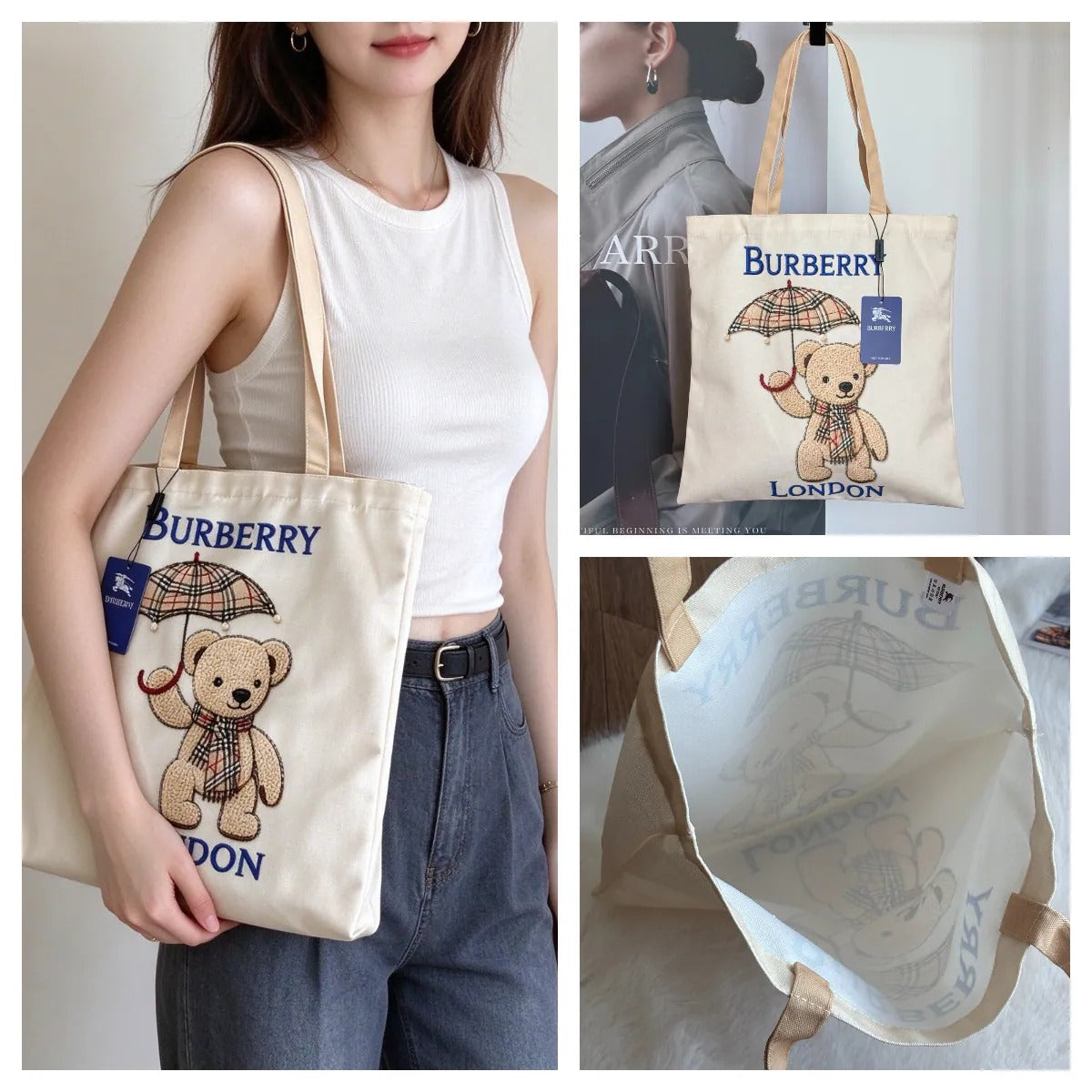 BURBERRY Tote Bag