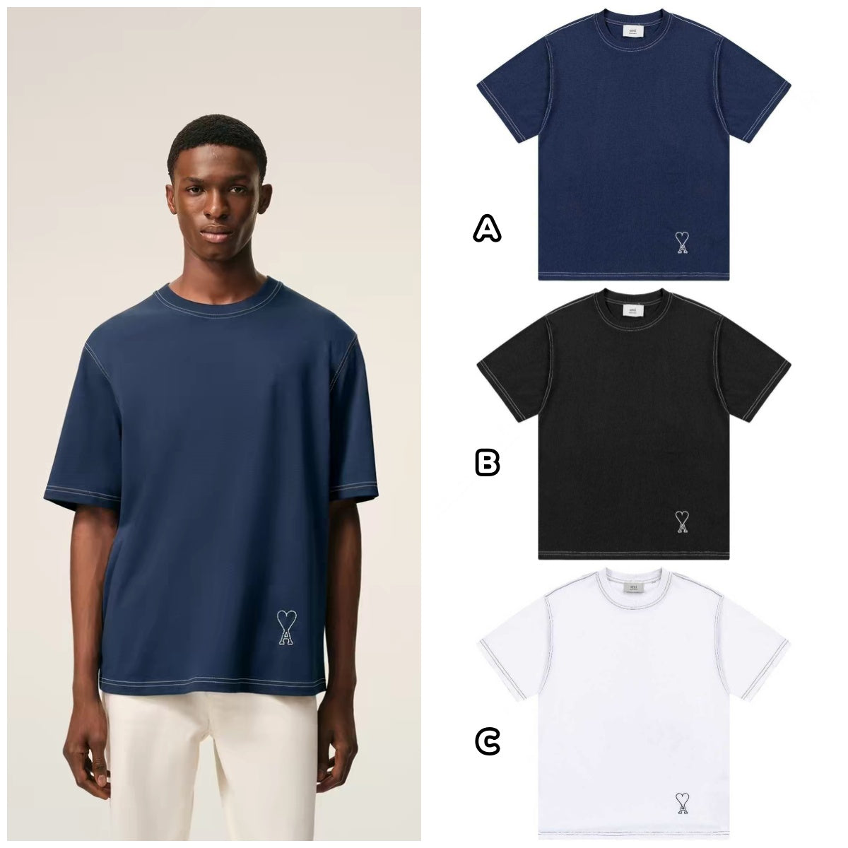 Ami Paris T-shirts